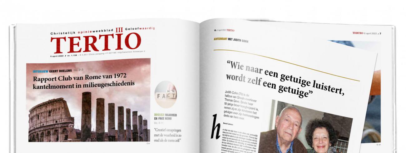 Cover Tertio nr. 1.156 van 6 april 2022. © Tertio