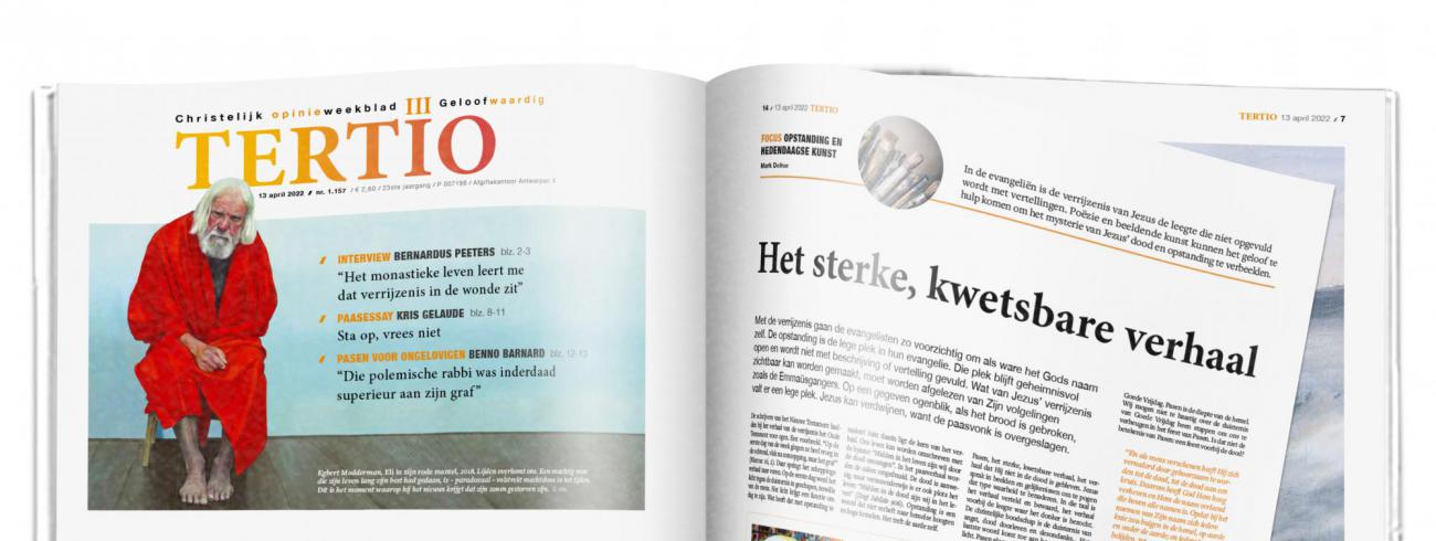 Cover Tertio nr. 1.157 van 13 april 2022. © Tertio