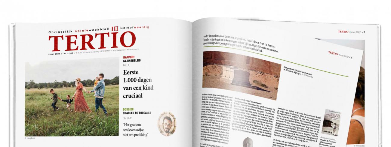Cover Tertio nr. 1.160 van 4 mei 2022. © Tertio