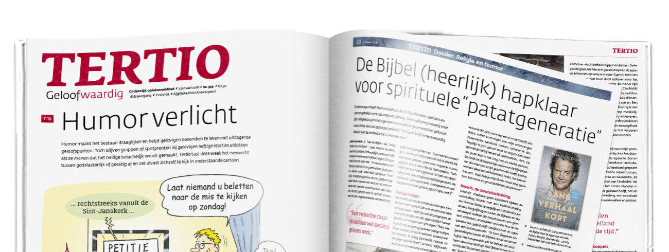 Cover Tertio 934 van 3 januari 2018. © Tertio