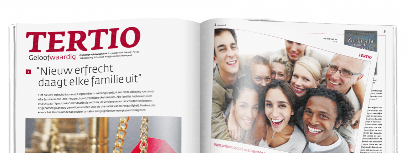 Cover Tertio 937 van 24 januari 2018. © Tertio