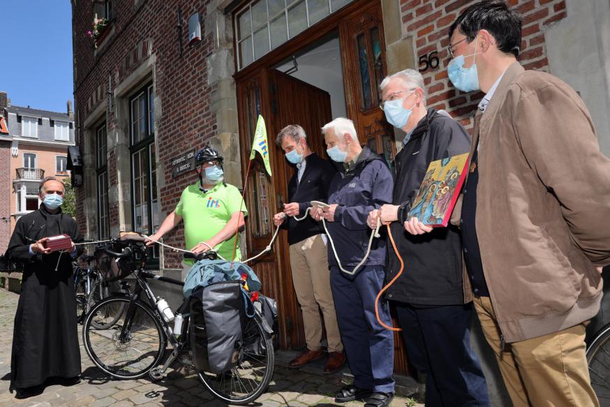 Tracing Grace aan de orthodoxe Sint-Andreaskerk in Gent. © IPB