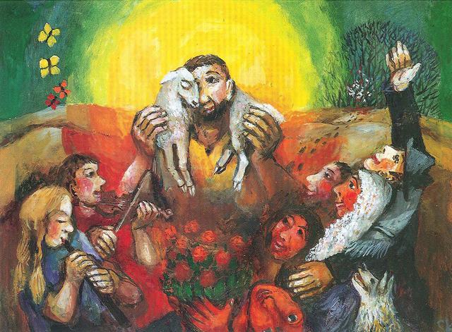 Jezus, de goede herder. Sieger Köder