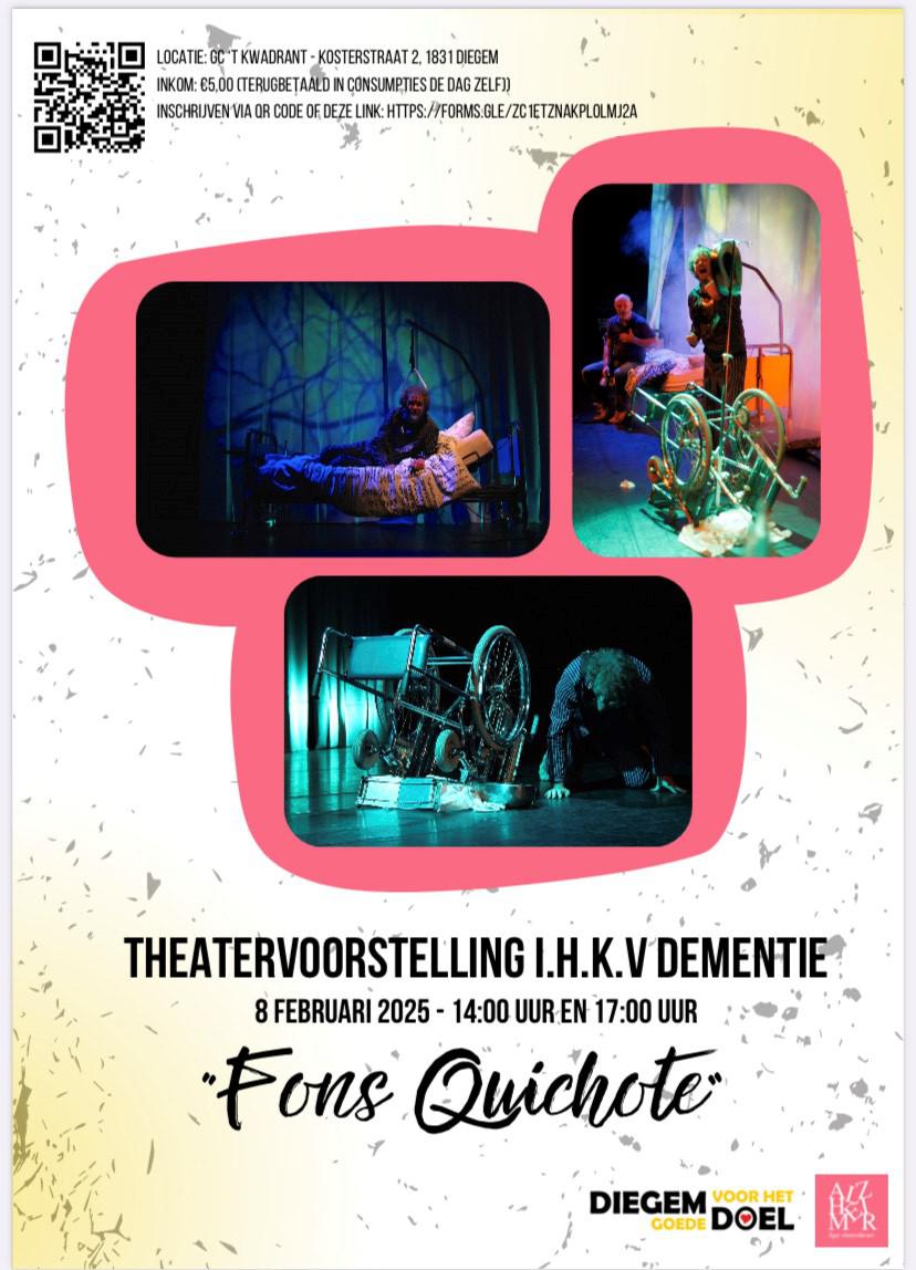 Foto: Affiche Theatervoorstelling. 