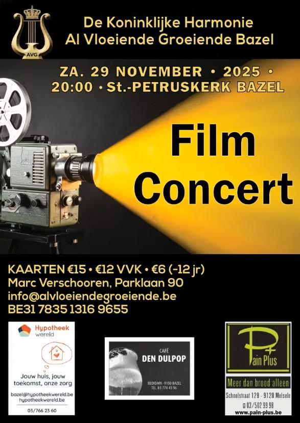 Filmconcert Kerk Bazel © Al Vloeiende Groeiende
