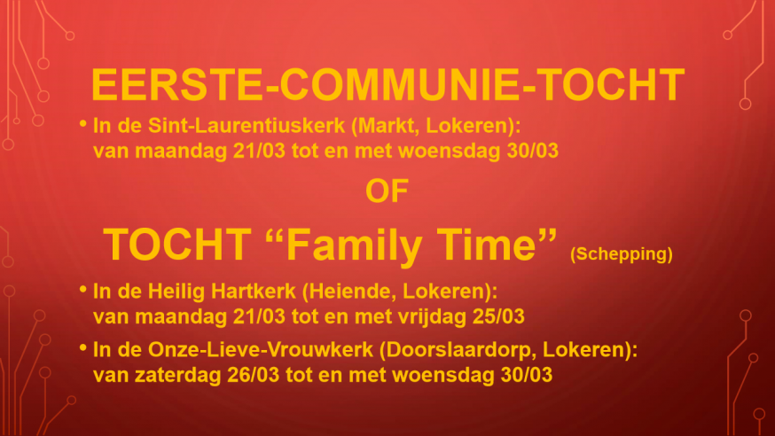 Eerste Communie 2022 