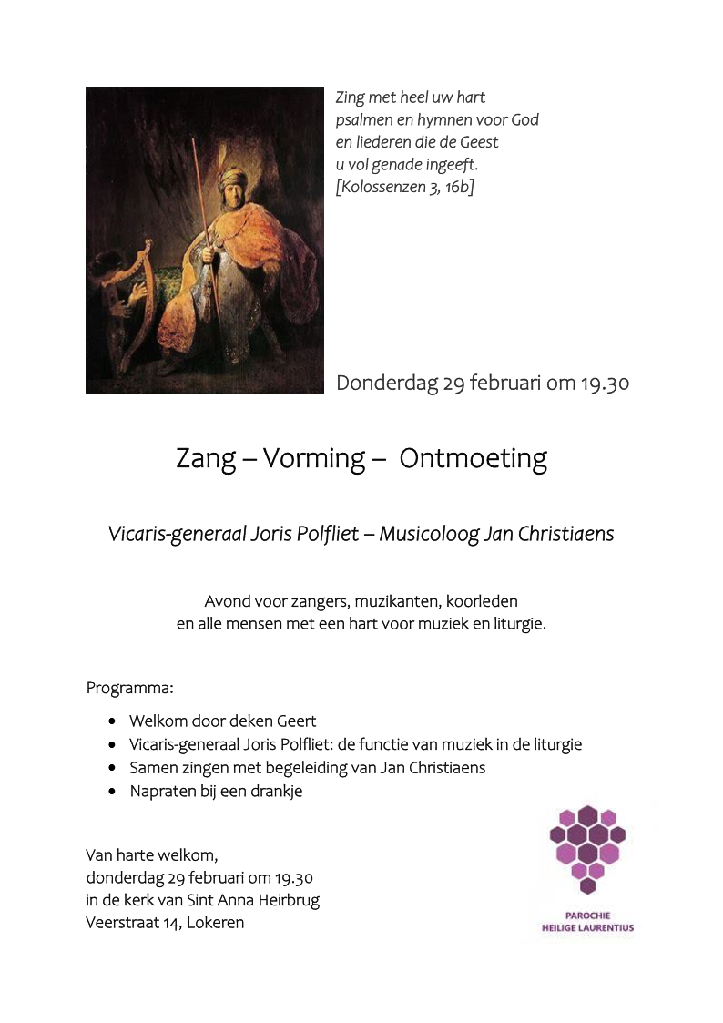 Zang – Vorming – Ontmoeting 