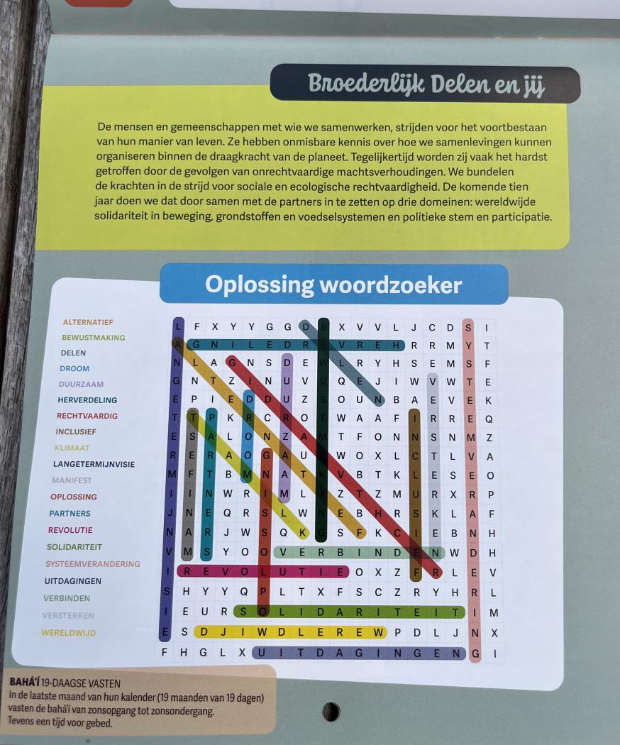 Vrijdag 1 maart 2024 © Broederlijk Delen