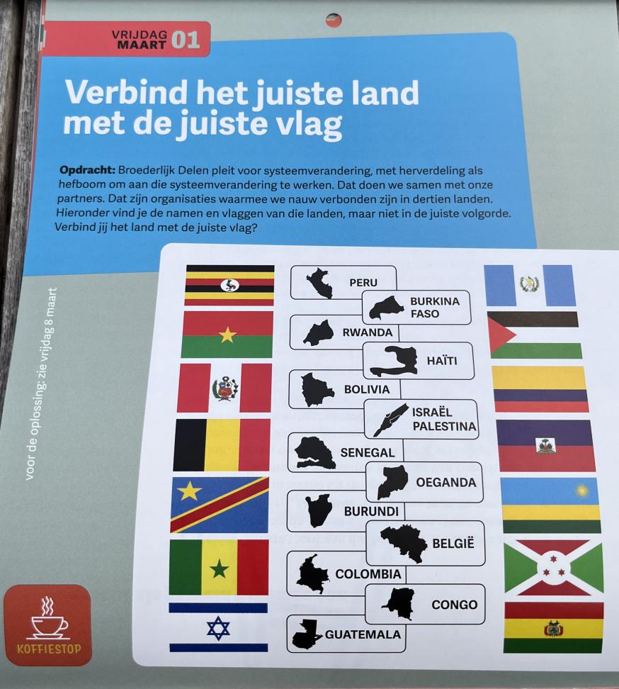 Vrijdag 1 maart 2024 © Broederlijk Delen