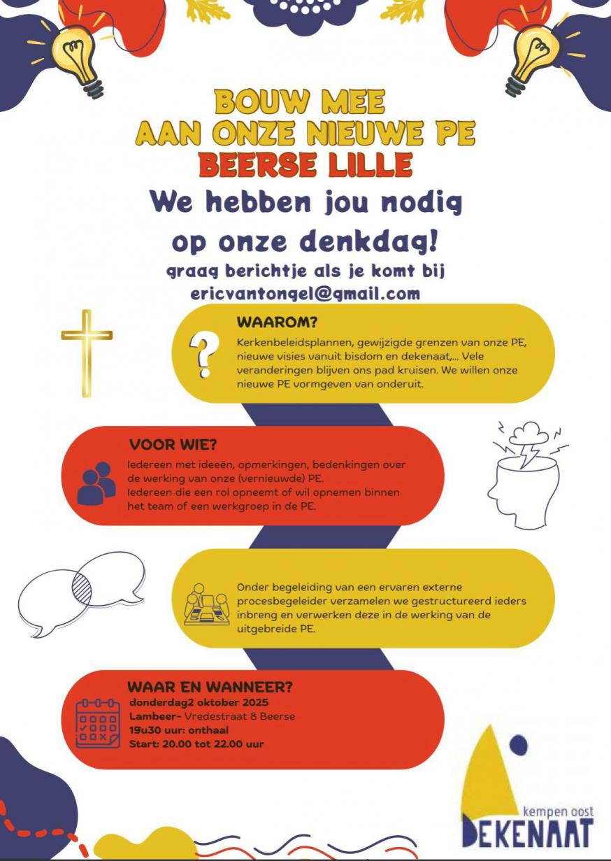 denkdag nieuwe PE Beerse Lille © PE