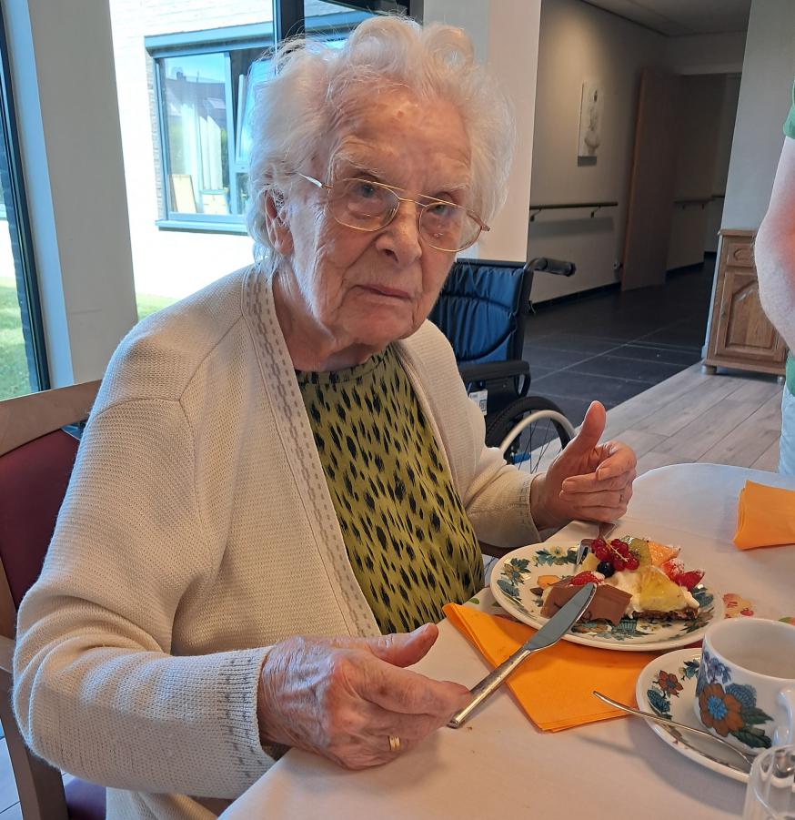 Willie Genie of mevr. Laekeman, 104 jaar 
