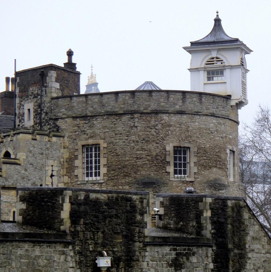 Bell Tower (deel van The Tower of London), waar John Fisher en Thomas More gevangen zaten 