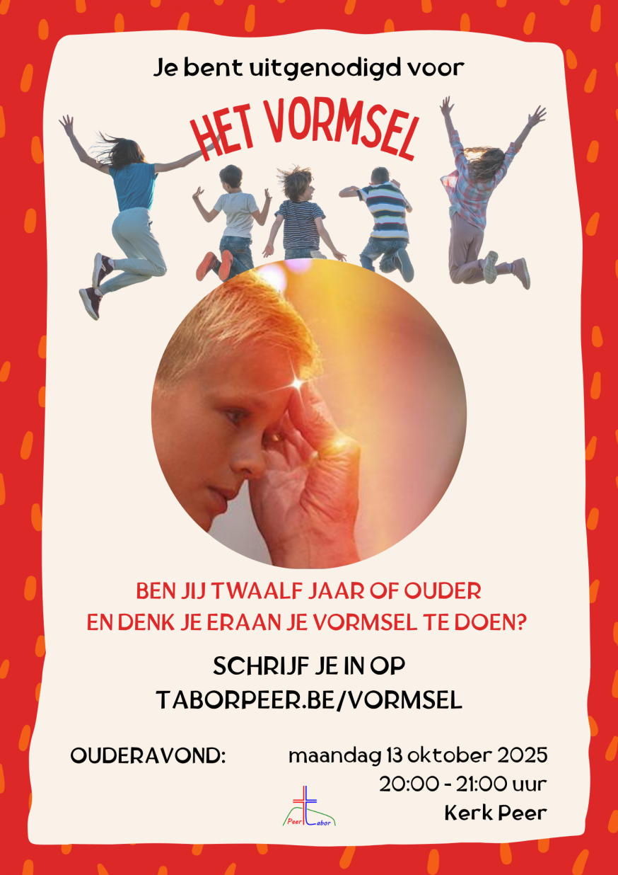 Infoavond Vormsel Peer © PE Tabor Peer