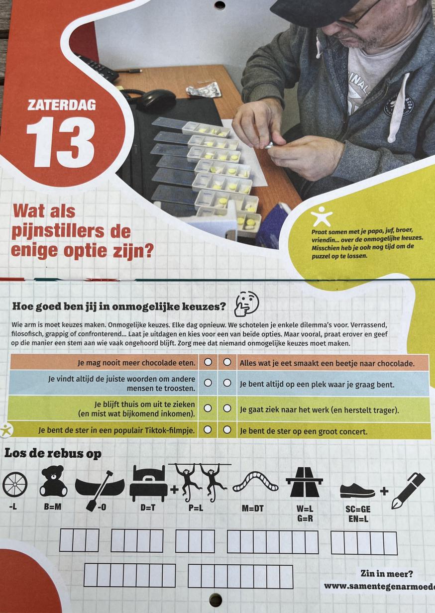 Adventskalender 13 dec za 2025 © Welzijnszorg