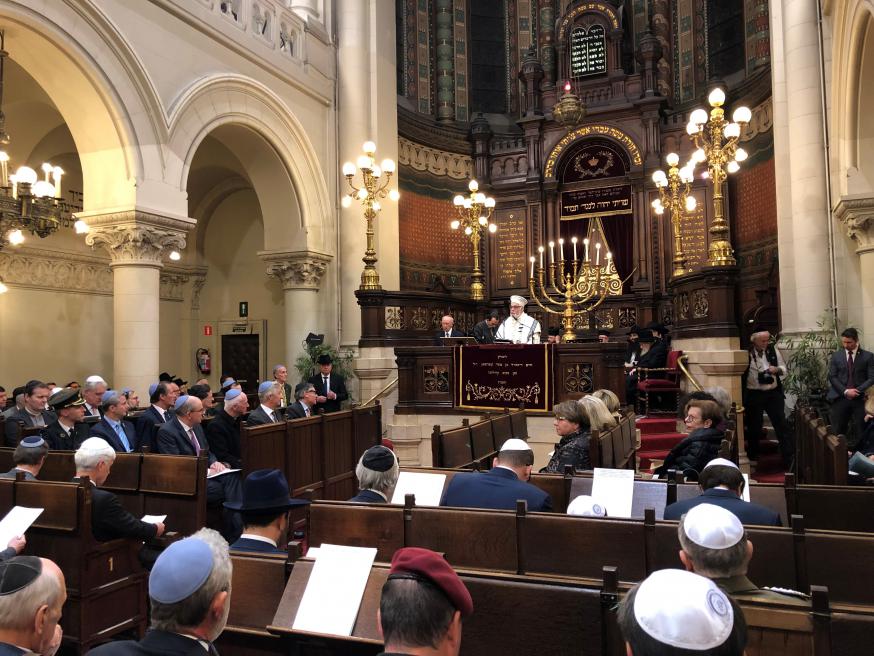 140 jaar Grote Synagoge Brussel © Tommy Scholtes