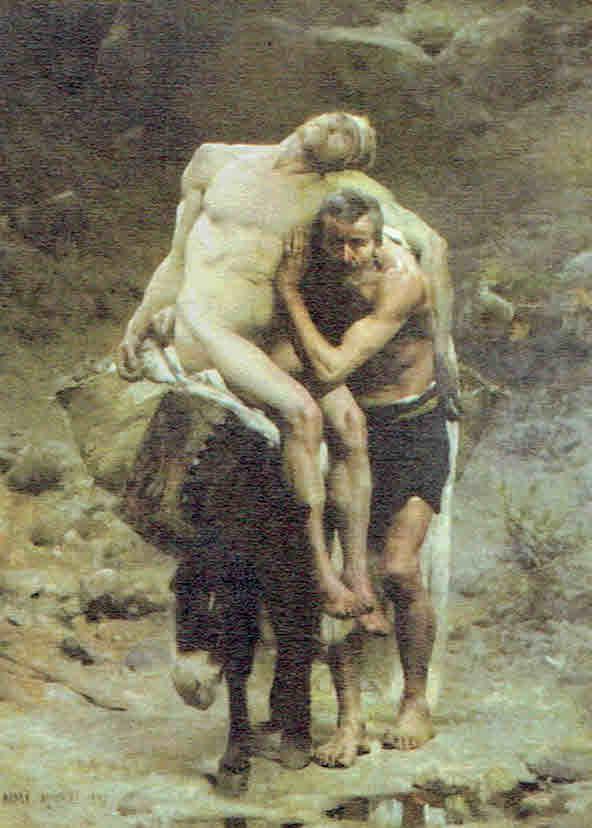 De barmhartige Samaritaan - Aimé Morot - 1880 © Aimé Morot