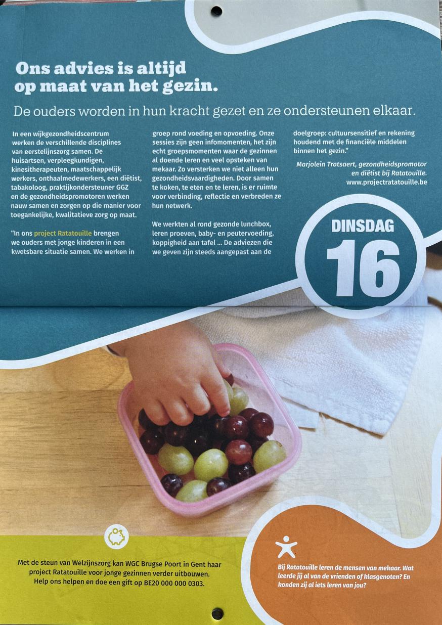 Adventskalender 16 dec di 2025 © Welzijnszorg