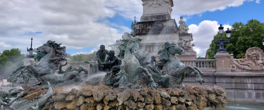 Monument aux Girondins in Bordeaux 