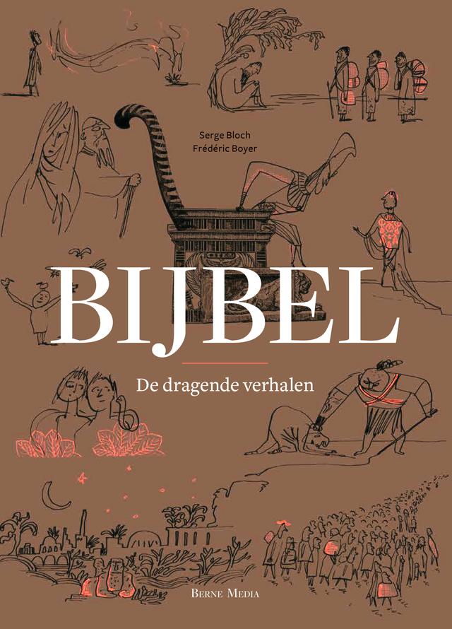 Cover van 'Bijbel - De dragende verhalen' van Frédéric Boyer & Serge Bloch © Tertio