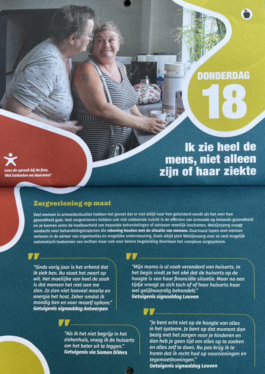 Adventskalender 18 dec do 2025 © Welzijnszorg