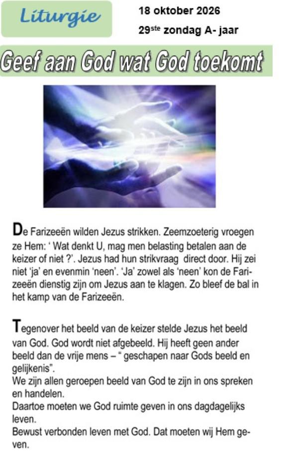 liturgie © past. zone oase