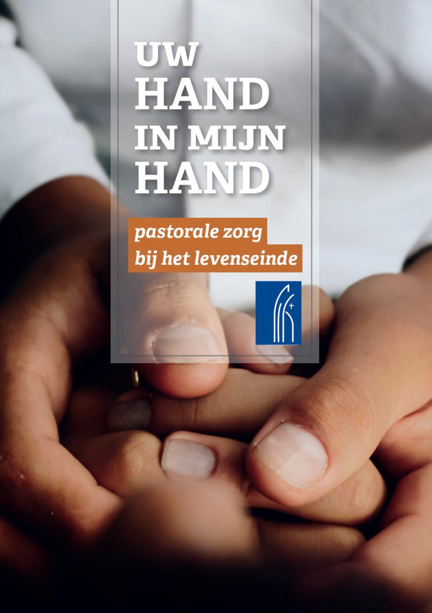 De cover van de nieuwe brochure van de bisschoppen van België over pastorale zorg bij het levenseinde © IPID