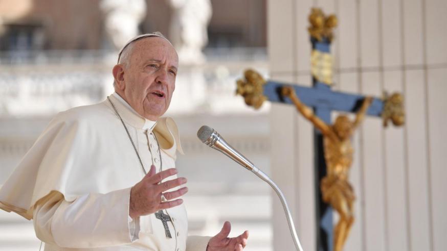 Paus Franciscus tijdens de algemene audiëntie van woensdag 11 september 2019 © VaticanMedia