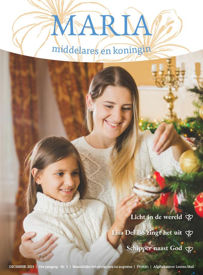 De cover van het decembernummer van Maria, middelares en koningin, het tijdschrijft van de montfortanen © Maria, Middelares en Koningin De cover van het decembernummer van Maria, middelares en koningin, het tijdschrijft van de montfortanen © Maria, Middelares en Koningin