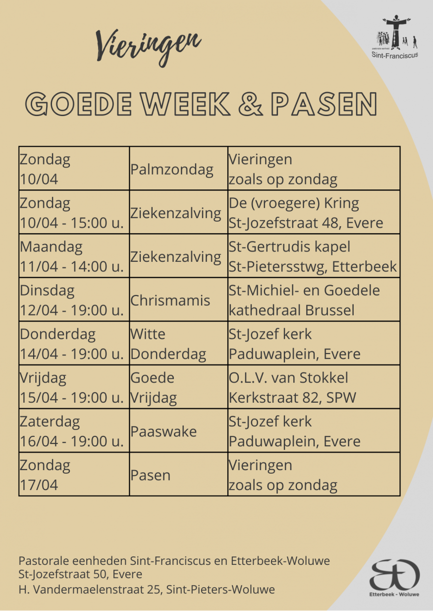 Goede week en Pasen © Mariette Dhondt