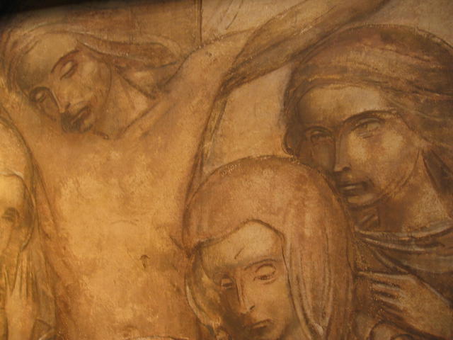 Jezus sterft aan een kruis © Joris Polfliet
