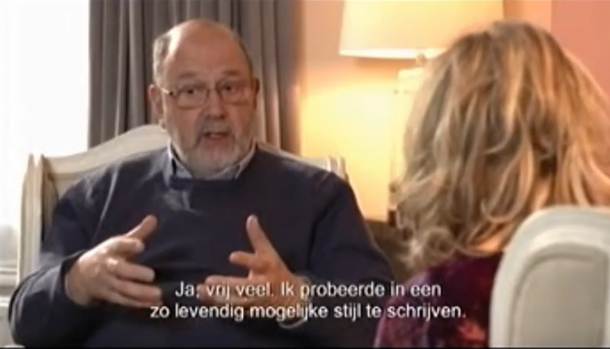 Lucette Verboven interviewt de Britse theoloog Tom Wright © Lucette Verboven Lucette Verboven interviewt de Britse theoloog Tom Wright © Lucette Verboven