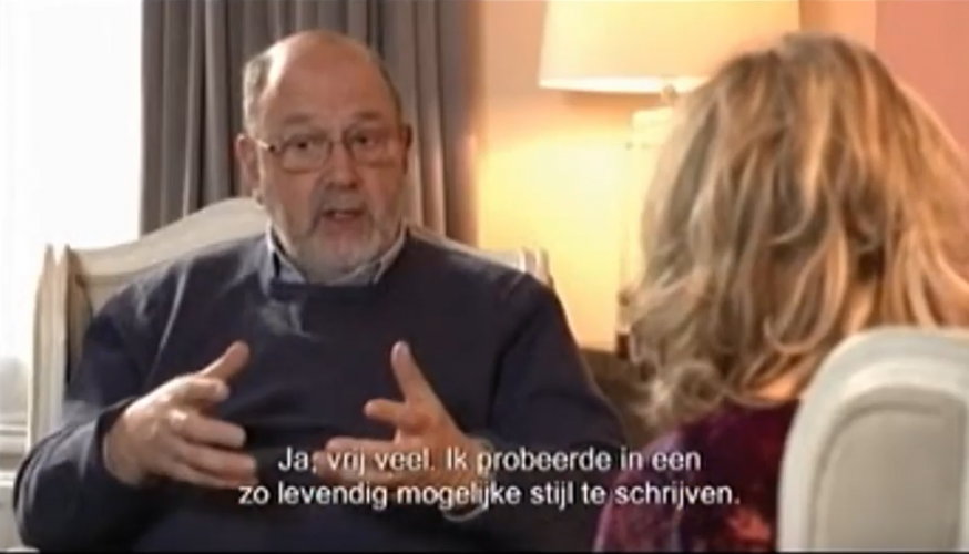 Lucette Verboven interviewt de Britse theoloog Tom Wright © Lucette Verboven