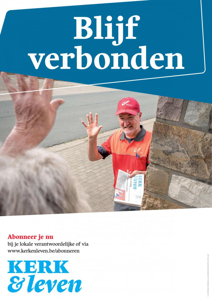 Affiche abonneringscampagne Kerk & Leven © Kerk & Leven