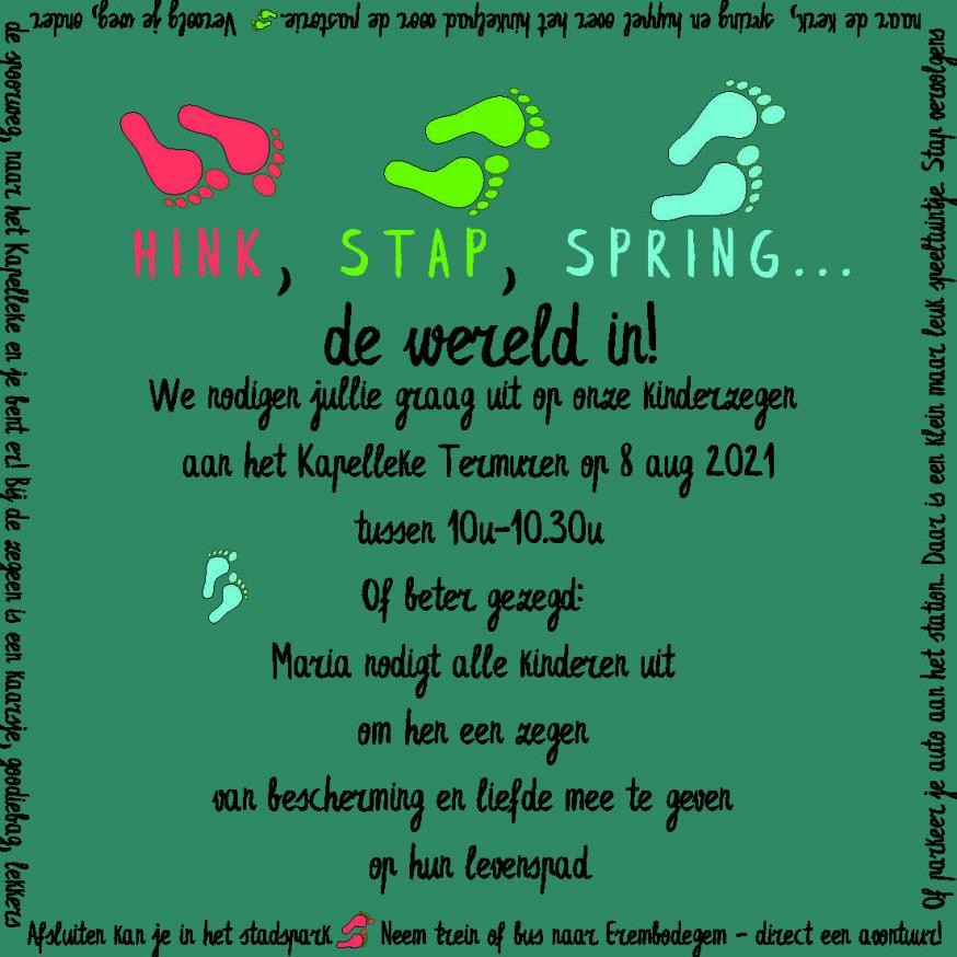 Zorg dat je de kinderzegen niet mist!  