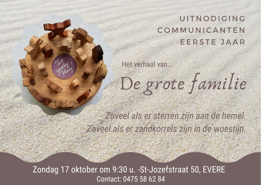 De grote familie © Mariette Dhondt