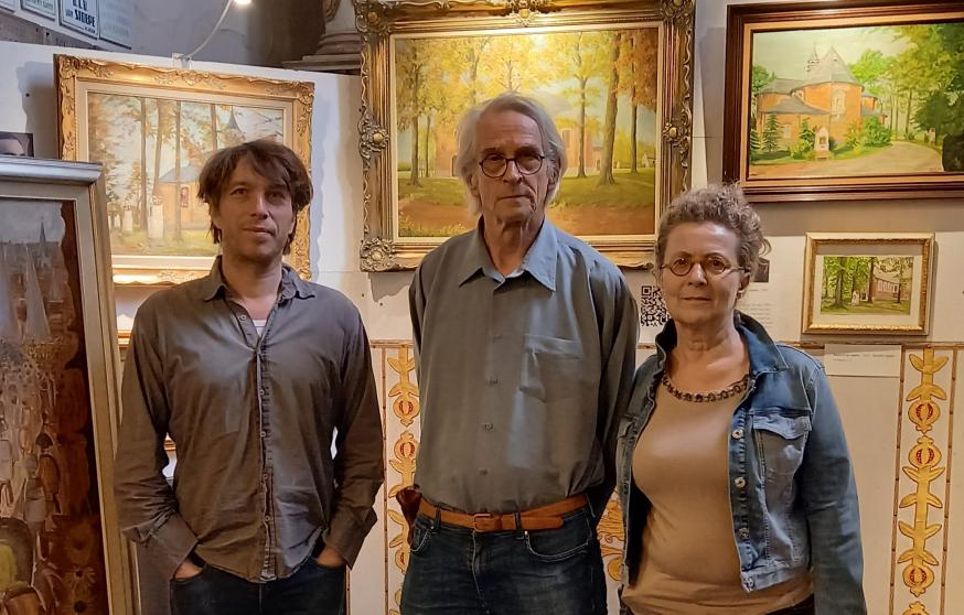 V.l.n.r. Bram De Saedeleir, Chris Bral en Marleen Thienpond 