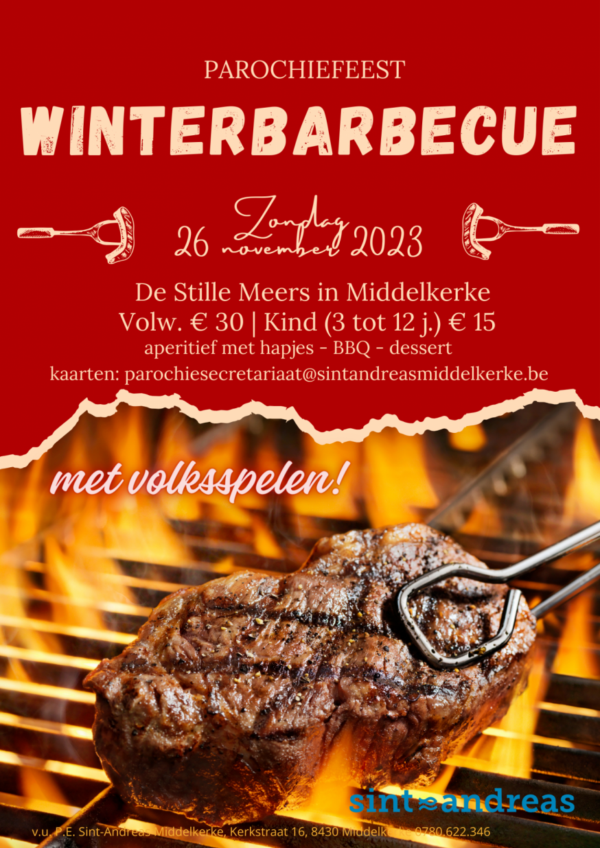 Winterbarbecue  © PE Sint-Andreas Middelkerke