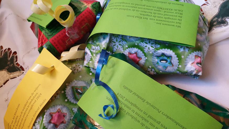 Kerstwensen voor onze zieken en ouderen © Ria van Alboom