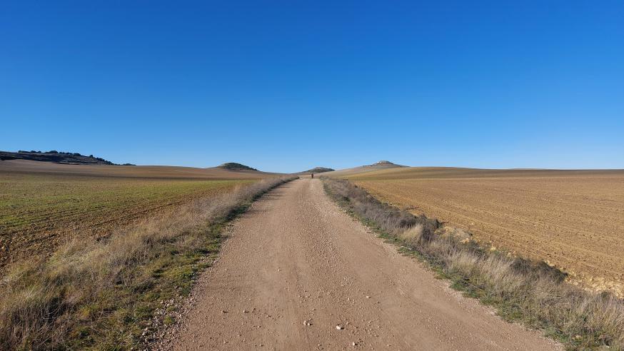 Op weg naar Boadilla del camino © LG