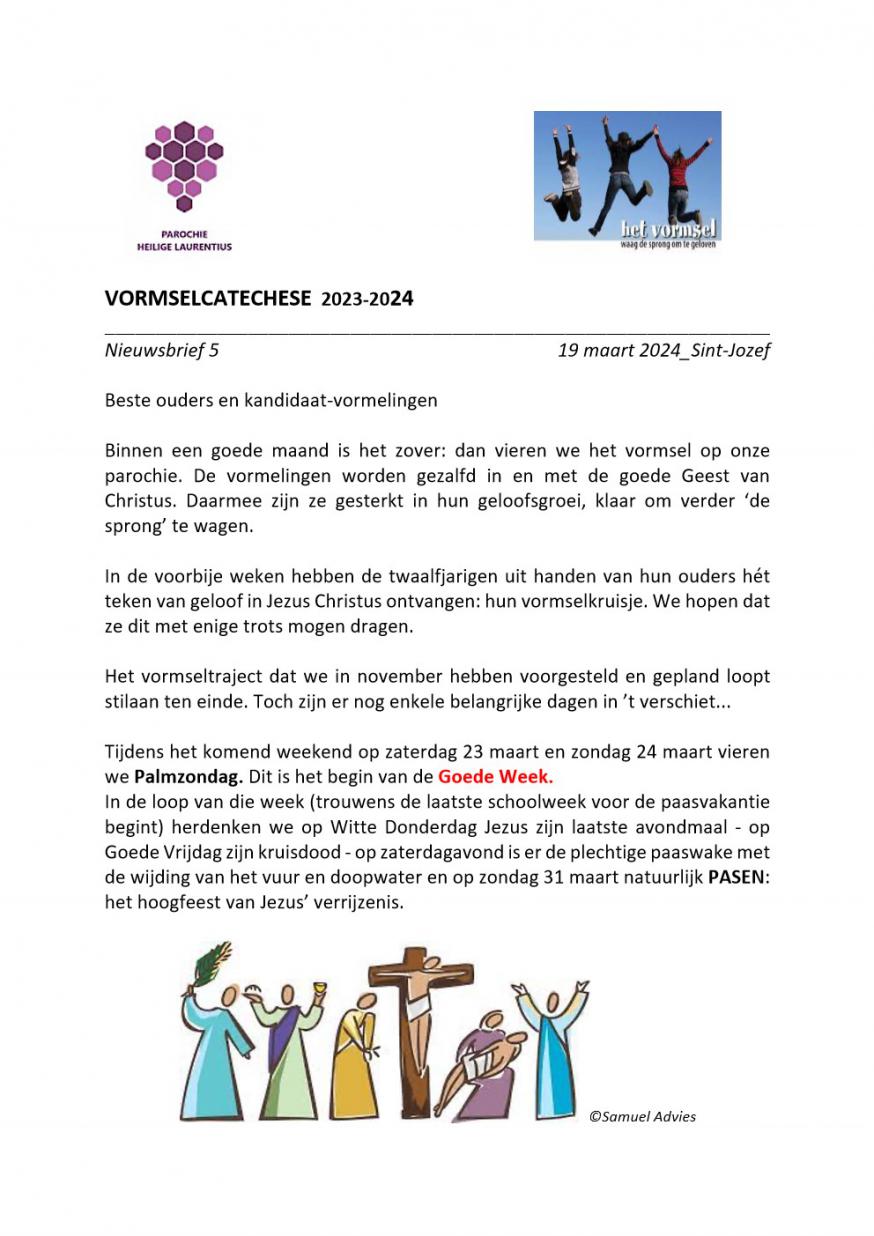 Nieuwsbrief 5 