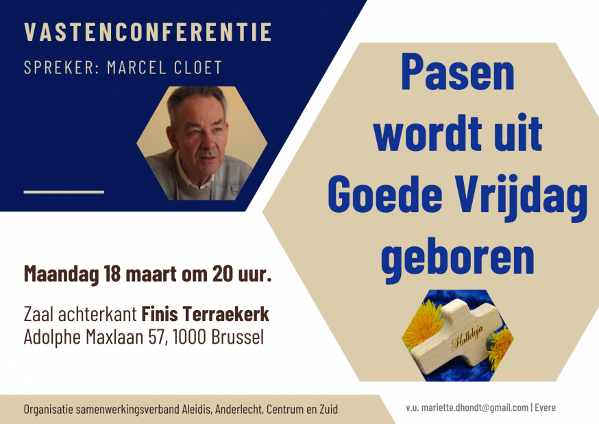 Pasen wordt uit Goede Vrijdag geboren © Mariette Dhondt