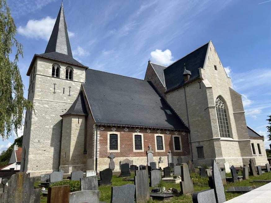 De gerestaureerde kerk © Bettie Geelen