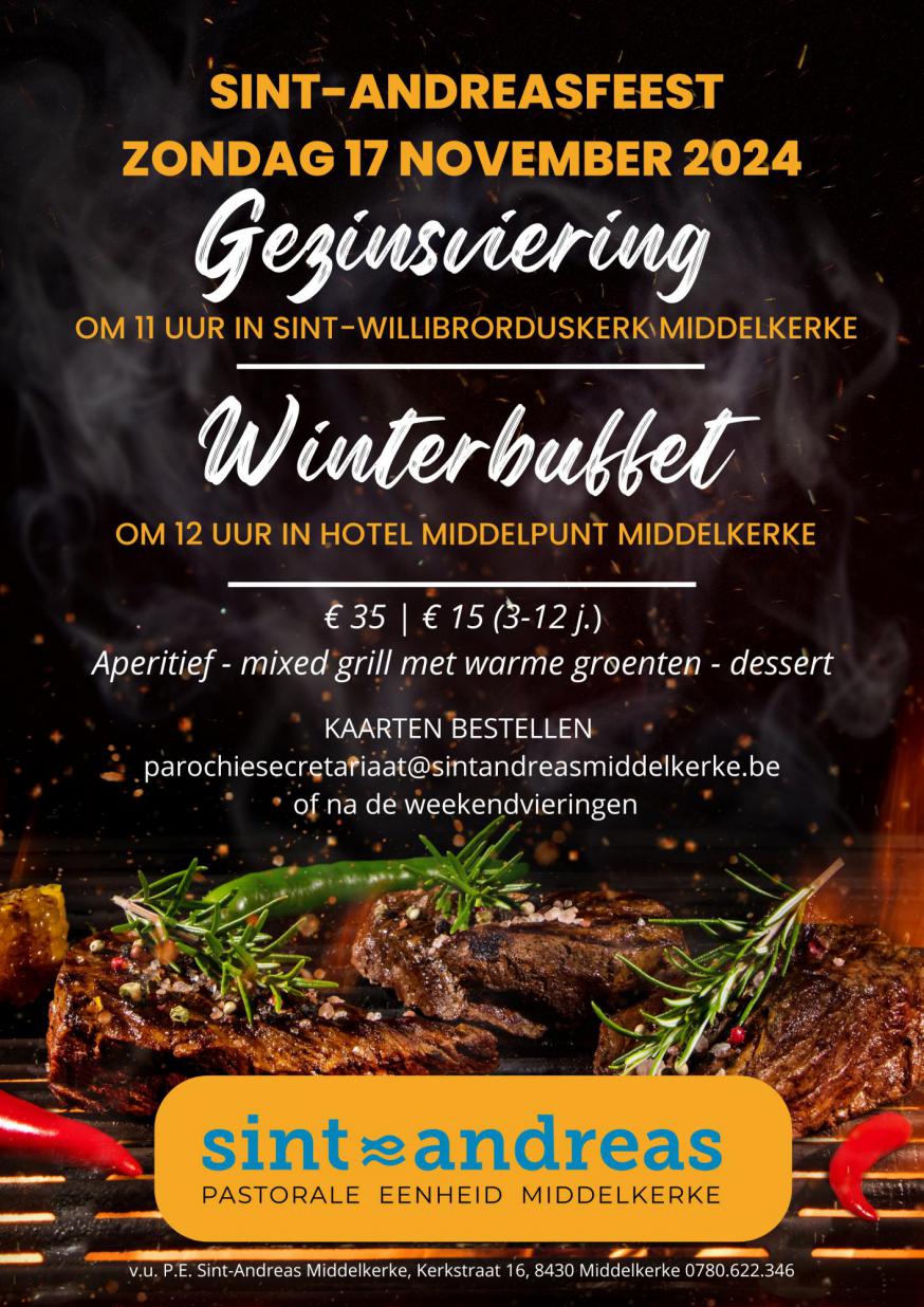 Sint-Andreasfeest 17 november 2024 