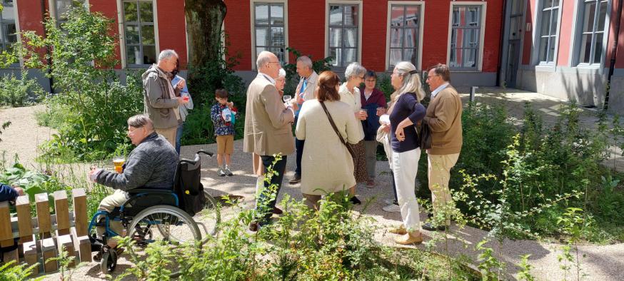 drankje na de viering 