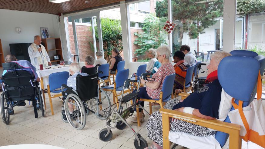 Onze Lieve Vrouw ten Hemel opgenomen in Home Decamps © Ria Van Alboom