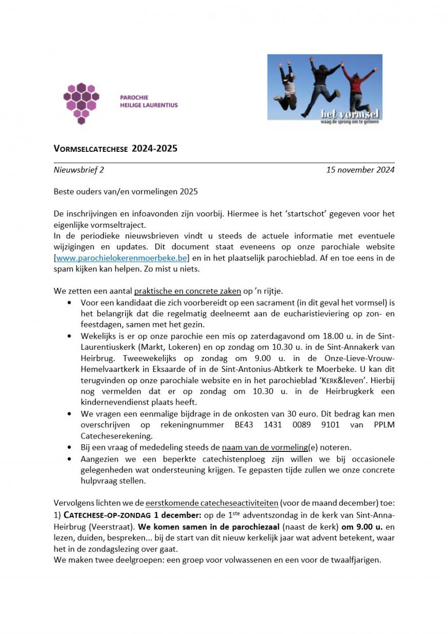 Nieuwsbrief 2 