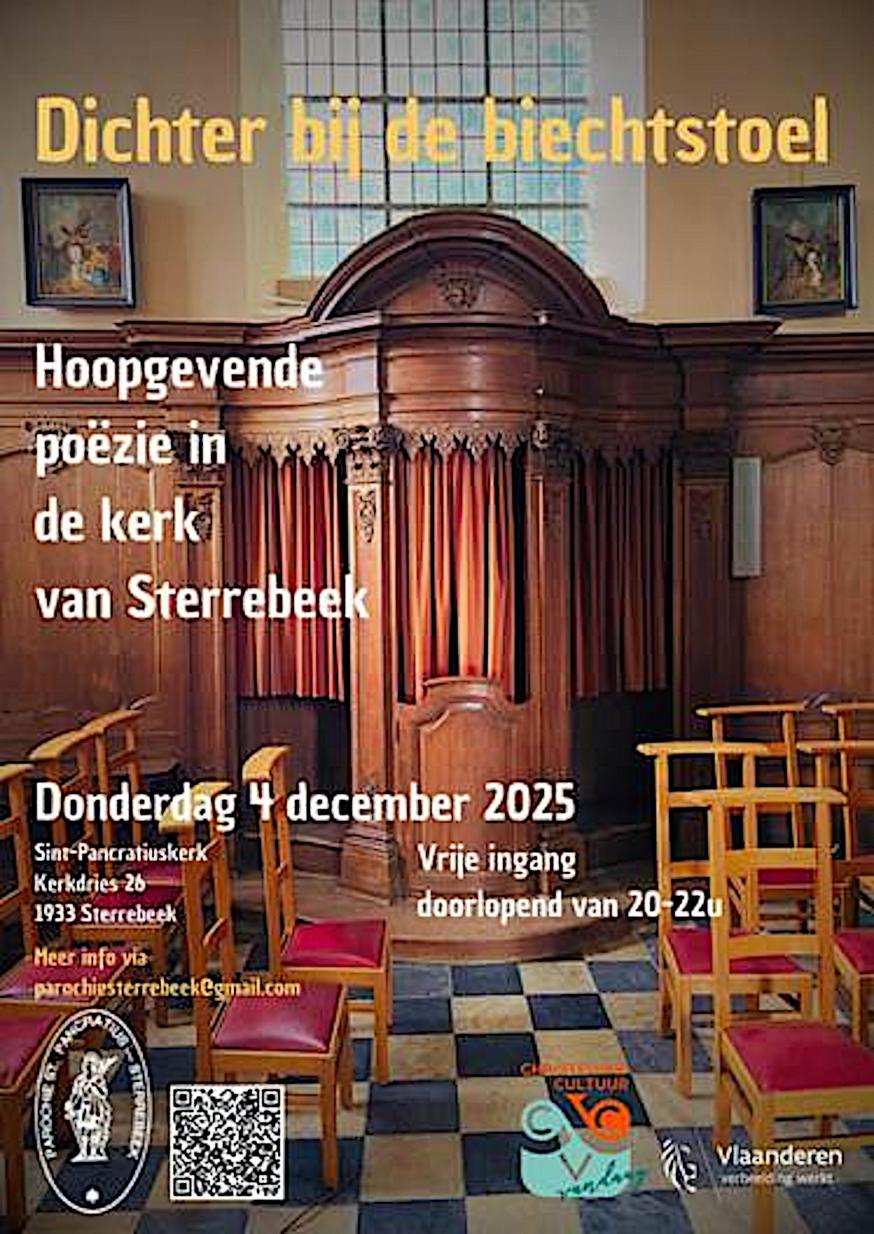 Adventsbezinning Dichter bij de biechtstoel 