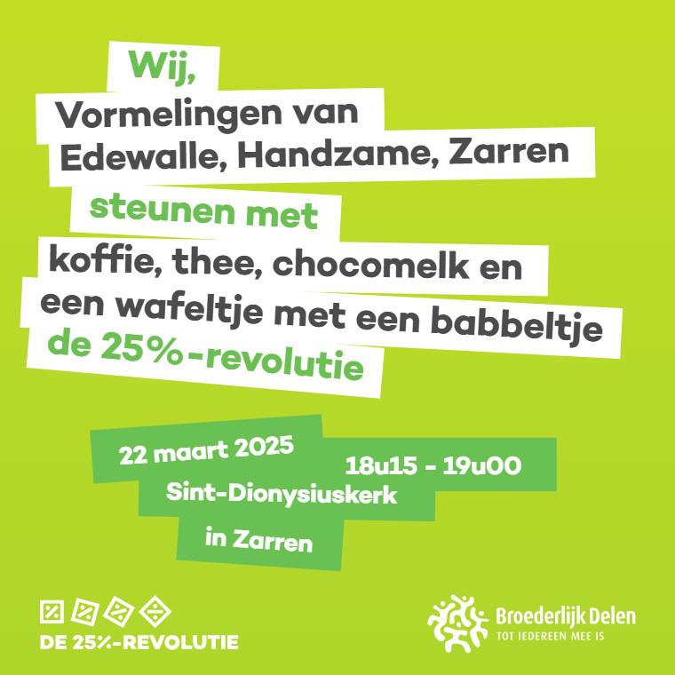 Koffiestop Broederlijk Delen © Broederlijk Delen Krekedal Kortemark 2025
