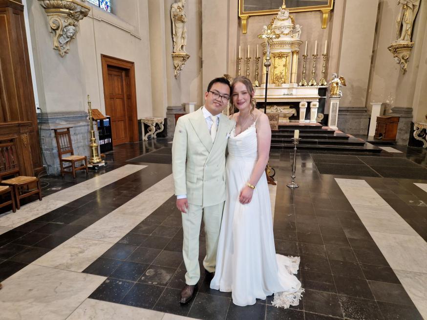 Wai Chung en Lynn Patyn - zaterdag 10 mei 2025 in de Sint-Christoffelkerk te Evergem 