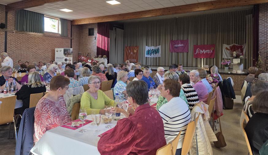 90 kaarsjes voor Femma Witgoor © Marleen Cosemans